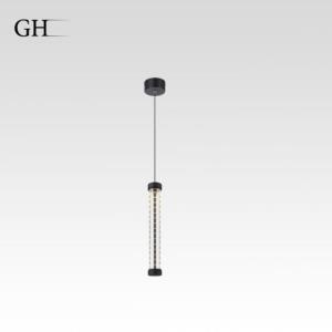 GH - 51084 P LED - علاقي مفرد اكروليك اسود 7 واط