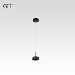 GH - 51546 P LED - علاقي مفرد مانع التوهج اسود 7 واط