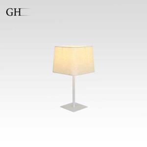 GH - T 6640 - اباجوره مودرن ابيض غطاء ابيض